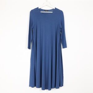 Eileen Fisher Mid Sleeve Swing Dress